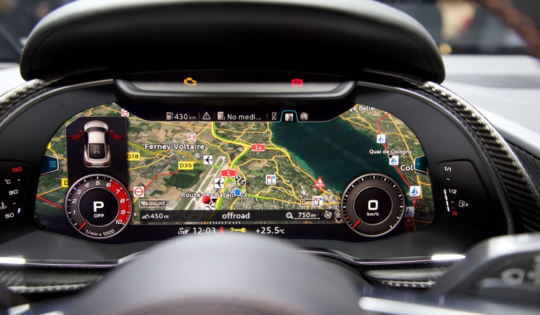 Remarkably Stress-Free HMI for Navigation System