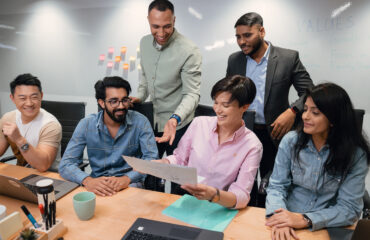 Intellias team in the office