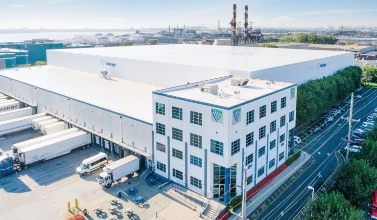 A Lineage Logistics warehouse