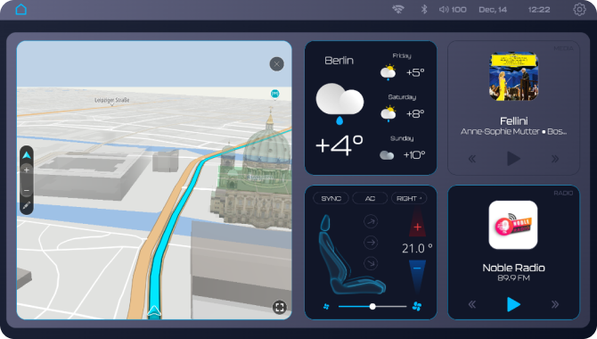 Showcasing Intellias Capabilities in Digital Cockpit and HMI