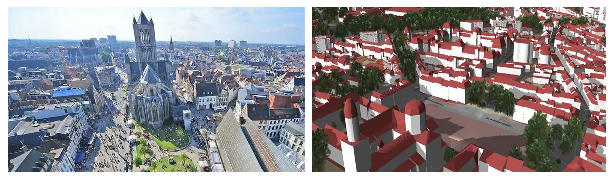 Geospatial digital twin for sustainability and environmental awareness 