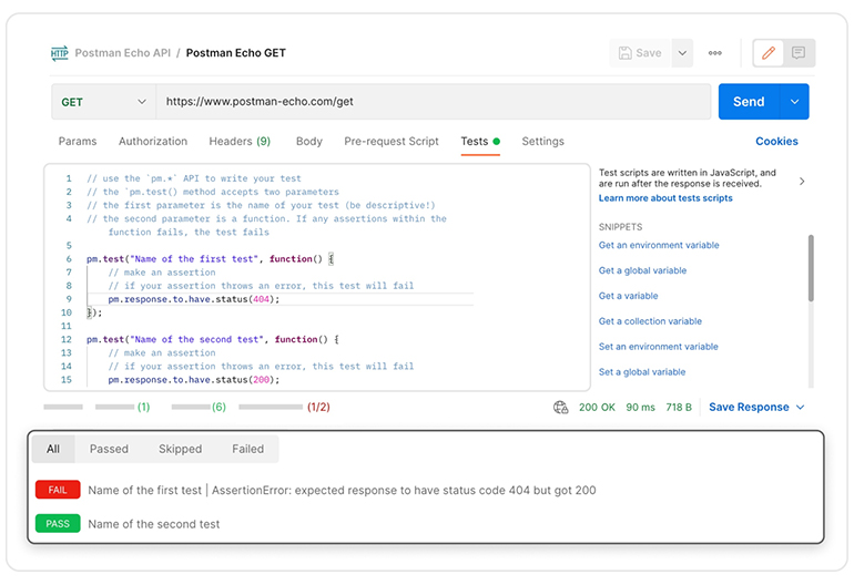 Effective BSS testing requires a special toolkit: Postman Echo GET is an example of a useful tool.