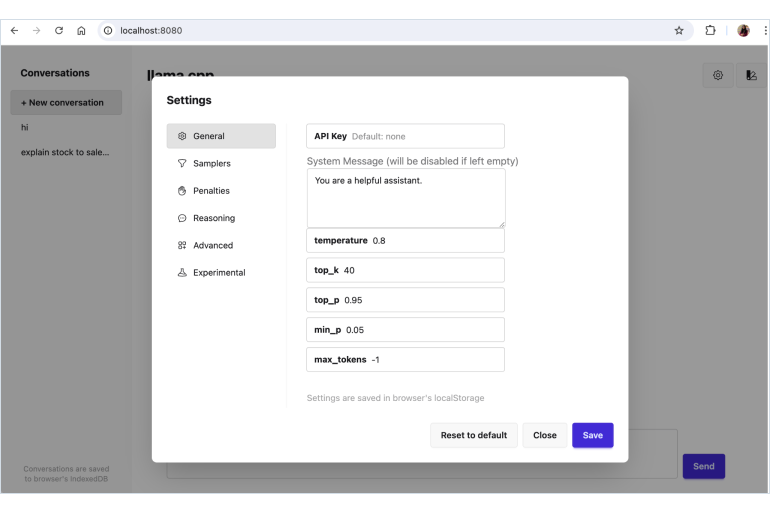 Customize local LLMs
